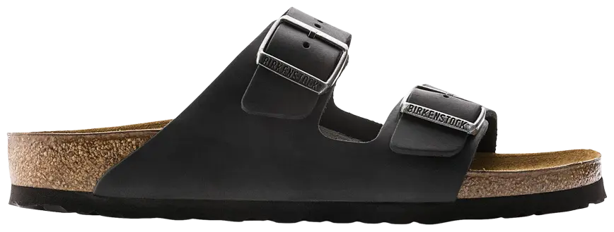 Birkenstock Arizona Oiled Leather 'Black'