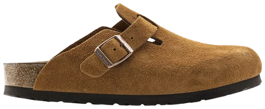 Birkenstock Boston Soft Footbed Suede 'Mink'