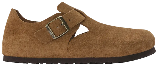 Birkenstock London Suede Leather 'Mink'