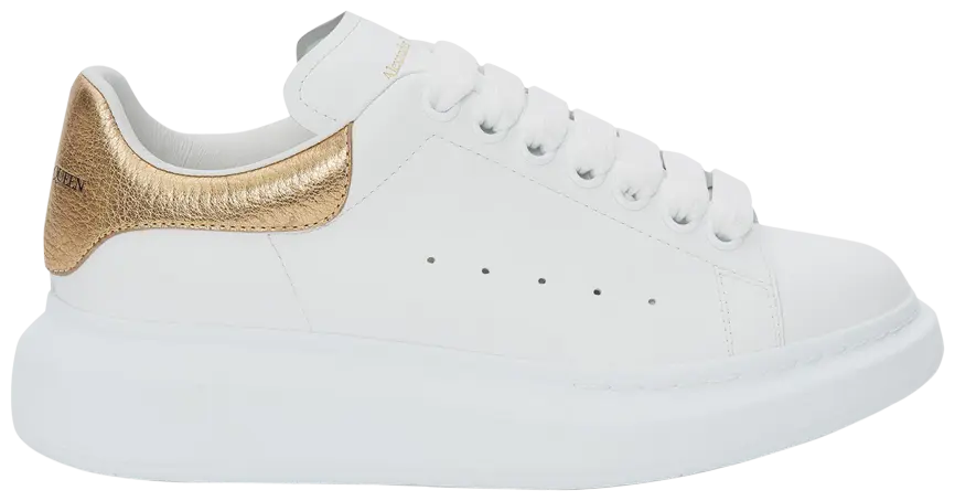 Alexander McQueen Oversized Sneaker 'White Light Gold'