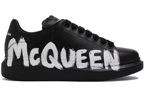 Alexander McQueen Graffiti Oversized 'Black White'