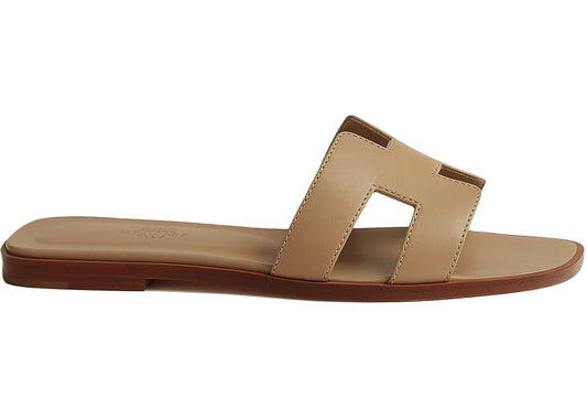 Hermes Oran Sandal 'Beige Lin'