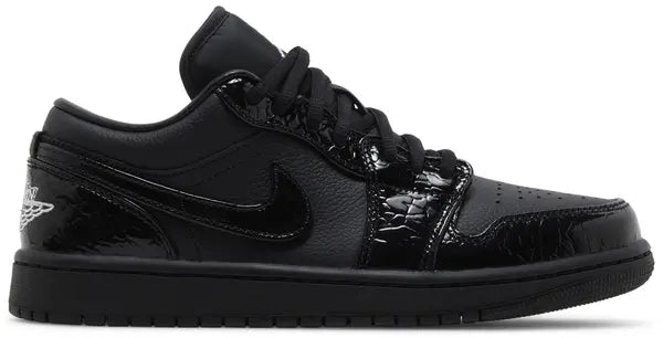 Nike Air Jordan 1 Low SE 'Black Croc'